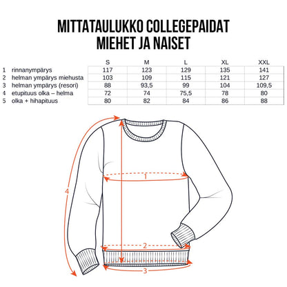 BumStyle Collegepaita (miehet)